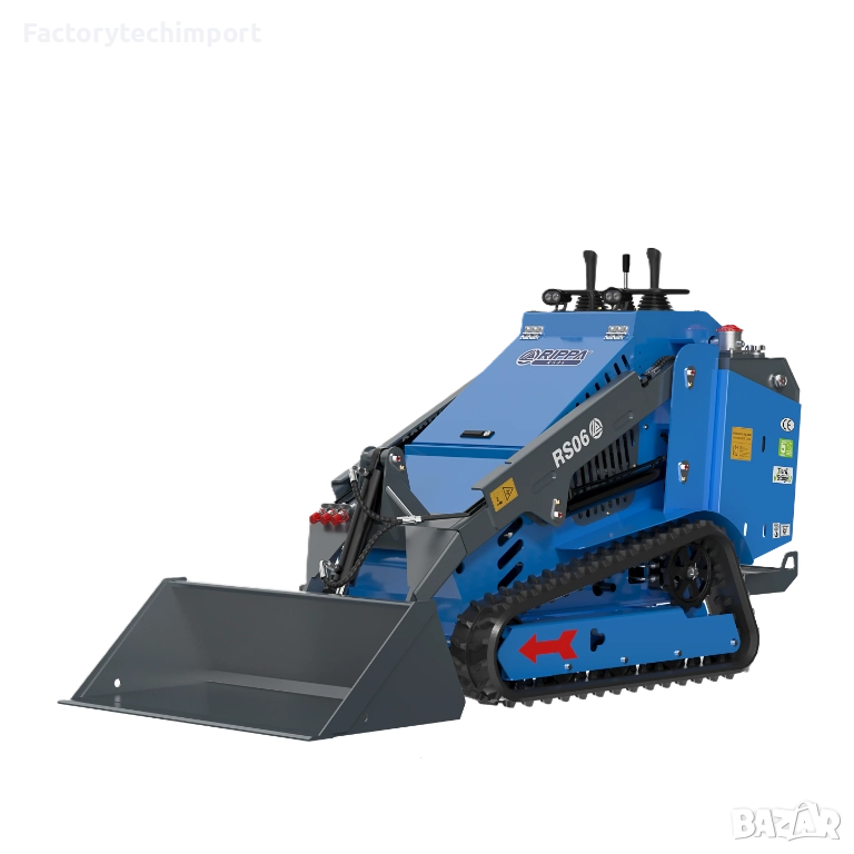 Мини товарач RIPPA RS06 – KUBOTA 3 цилиндъра (24.4 к.с) водно охлаждане, снимка 1