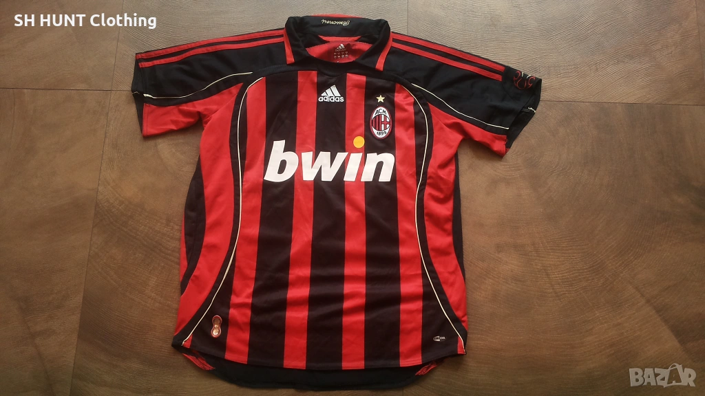 Adidas AC MILAN Football T-Shirt Размер M мъжка футболна тениска 18-67, снимка 1
