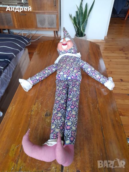 Стара кукла,клоун #8, снимка 1