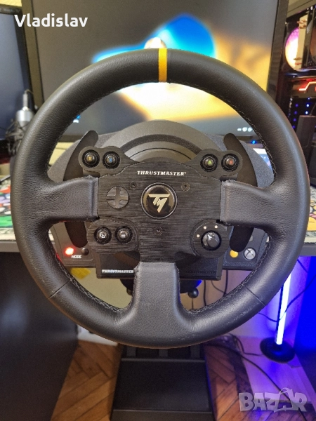 Волан Thrustmaster TX Racing Wheel Leather + Thrustmaster TH8S Shifter, снимка 1
