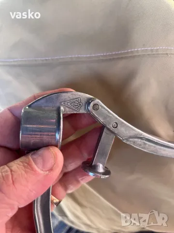 СССР преса за чесън, снимка 6 - Прибори за хранене, готвене и сервиране - 49868285