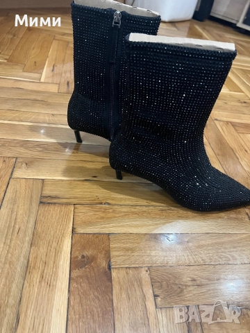 Уникални боти ZARA, снимка 4 - Дамски боти - 52863556