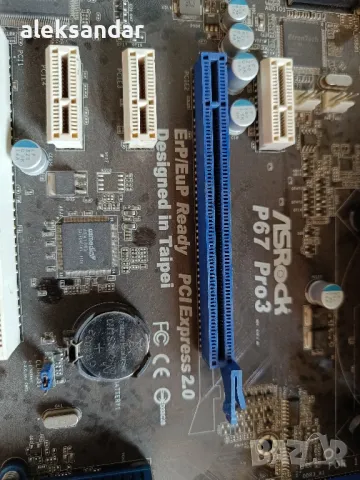   1155 asrock P67, PR3 Intel core , снимка 2 - Дънни платки - 47008756