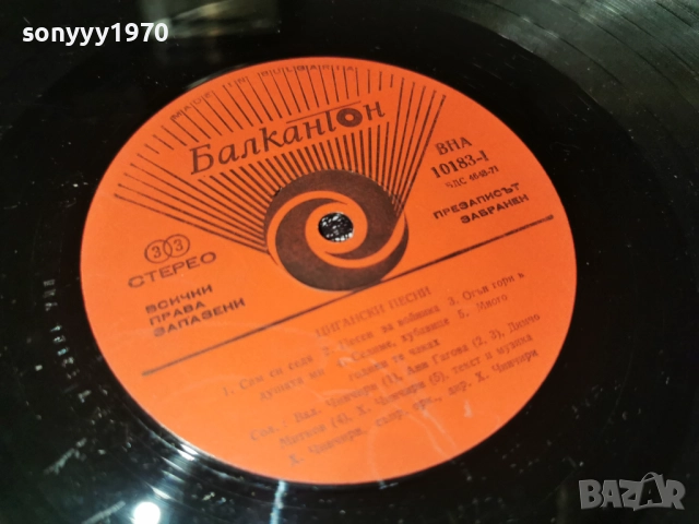 ЦИГАНСКИ ПЕСНИ 1312251701, снимка 17 - Грамофонни плочи - 52774994