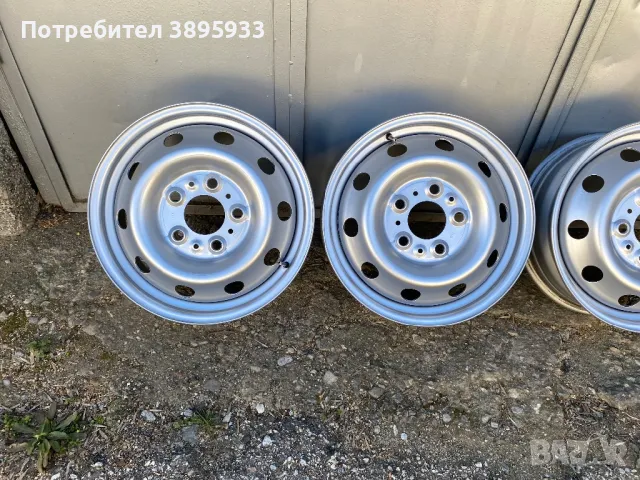 Оригинални джанти за Citroen, Fiat, Iveco, Opel, Peugeot, снимка 10 - Гуми и джанти - 46485411