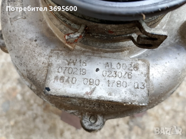 Turbo Mercedes w245 w169 A B 180 CDI Турбо Мерцедес в245 Б 1.8 ЦДИ, снимка 3 - Части - 52798044
