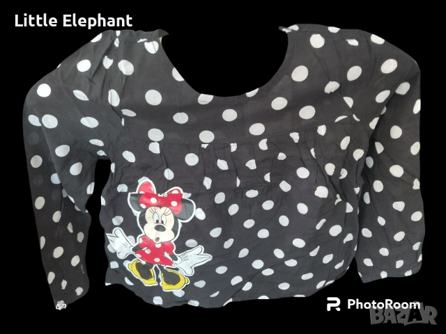 Блузка с дълъг ръкав за 2-3 год мом,Disney,Minnie Mouse,Англия/нова