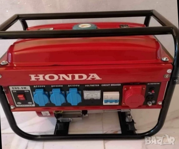 Генератор агрегад Honda-T70 Inverter 6.5kW, четиритактов внос от Германия 