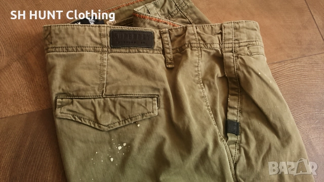 SUPERDRY Stretch Trouser Размер 33/34 еластичен панталон 10-51, снимка 12 - Панталони - 52730132