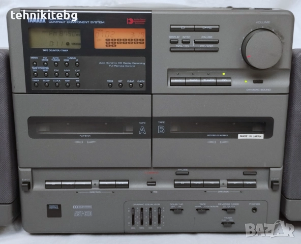 ⭐⭐⭐ YAMAHA YST-C10 ⭐⭐⭐ Рядък модел ретро система (буумбокс) със CD плеър, снимка 2 - Аудиосистеми - 44035612