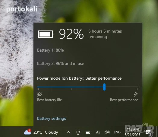 +ГАРАНЦИЯ! Touchscreen! Лаптоп Lenovo T450 Intel Core i5-5300U / 6GB RAM / 320GB HDD, снимка 7 - Лаптопи за работа - 50459072