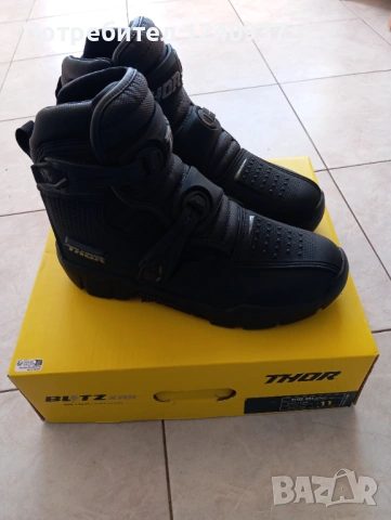 Шосейни / adventure мото боти Thor Blitz XRS, снимка 2 - Мъжки боти - 53879188