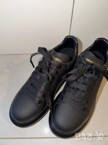 Черни кецове Alexander McQueen, снимка 2 - Кецове - 53976252