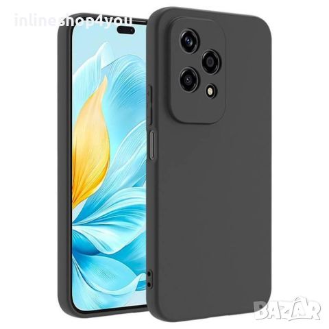 Матов Силиконов Кейс за Honor 200 Lite, снимка 4 - Калъфи, кейсове - 46716714