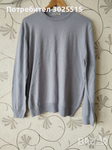 Мъжка блуза с дълъг ръкав, тънък пуловер , снимка 2 - Блузи - 45762308