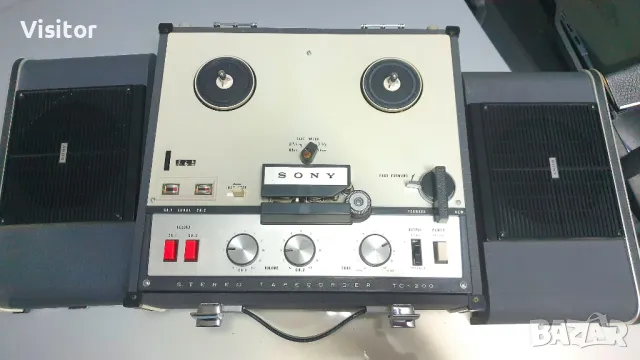 Стерео ролков магнетофон Sony TC-200, снимка 1 - Декове - 48079248