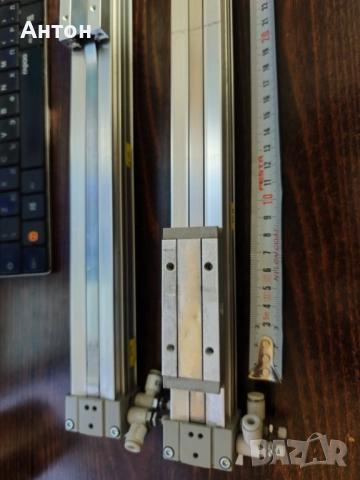 Безпрътови пневматични линейни актуатори (цилиндри) SMC, снимка 3 - Други инструменти - 52828501