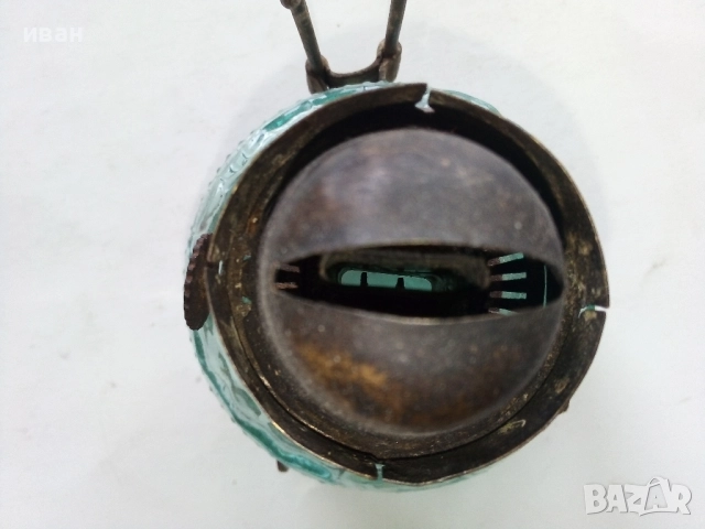 Стара газена лампа., снимка 5 - Антикварни и старинни предмети - 52721359