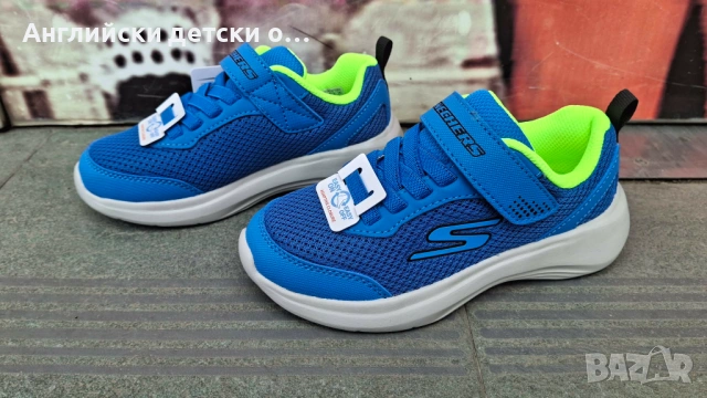 Английски детски оригинални маратонки-Skecher, снимка 3 - Детски маратонки - 54277940