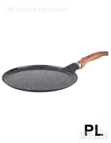 Тиган за палачинки Goldmann GM-1124, 24x1.5см., Лят алуминий, Керам. покр., Индукция Код P776, снимка 1