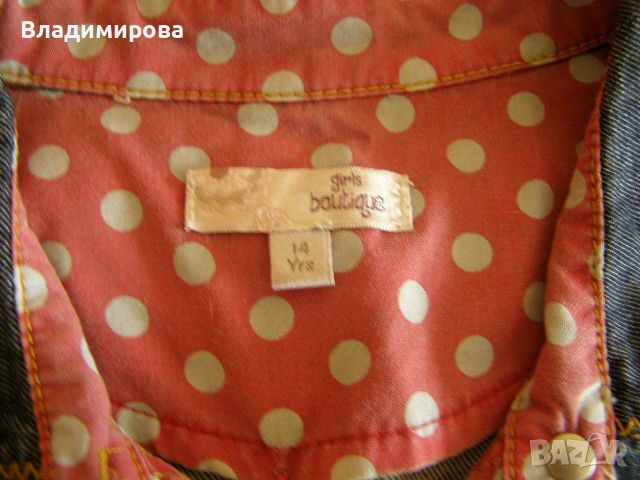 Дънкова рокля MARKS & SPENCER, снимка 5 - Рокли - 45241184