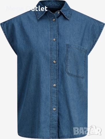 Дънкова дамска риза JJXX, (Jack and Jones for girls), снимка 1 - Ризи - 46068929