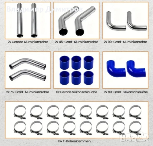 Комплекъ турбо пътища ф63