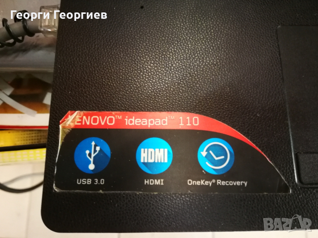 Lenovo ideapad 110-15ibr работещ, за части. , снимка 2 - Части за лаптопи - 45056976