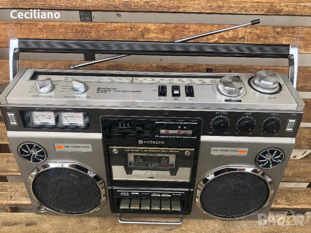 Радиокасетофон HITACHI TRK-8155E, снимка 5 - Радиокасетофони, транзистори - 53447114