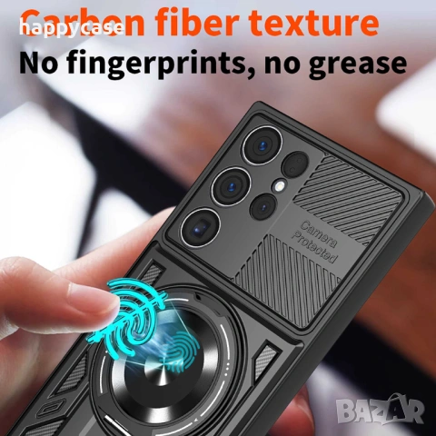 Samsung Galaxy A17 / RUGGED MAGSAFE Удароустойчив кейс гръб калъф с пръстен, снимка 9 - Калъфи, кейсове - 53433910