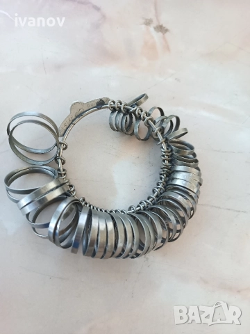 Оригинални златарски мерки за пръстени, снимка 2 - Пръстени - 51736445