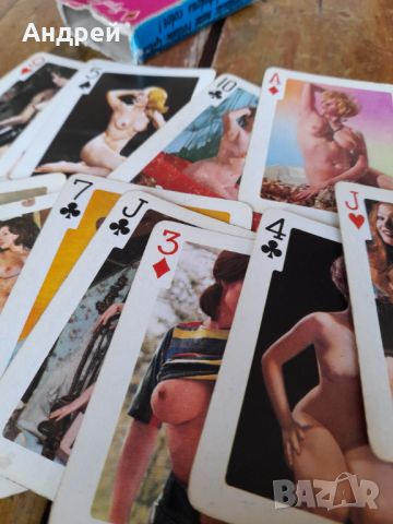 Стари Еротични карти за игра #14, снимка 5 - Карти за игра - 46100414