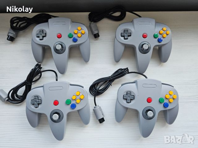 Nintendo N64 Контролери, снимка 1 - Аксесоари - 45608017