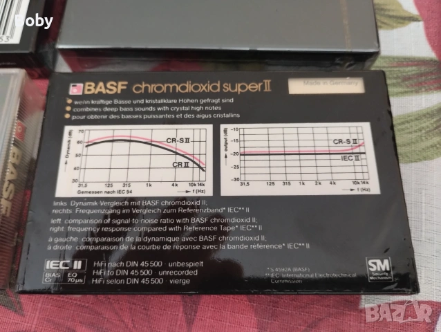 Нови аудио касети BASF, снимка 6 - Аудио касети - 53071477