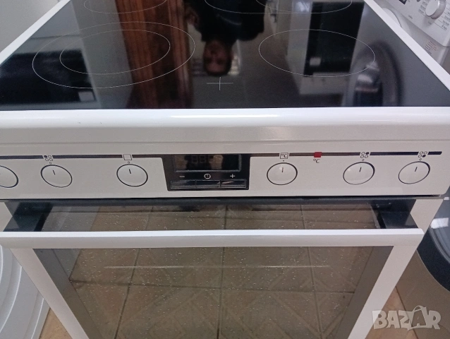 Свободно стояща печка с керамичен плот Аег Aeg с две години гаранция!, снимка 11 - Печки, фурни - 53689727