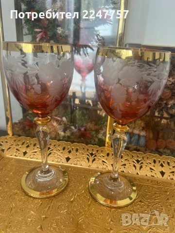 Колекционерски кристални чаши , снимка 3 - Чаши - 51094977