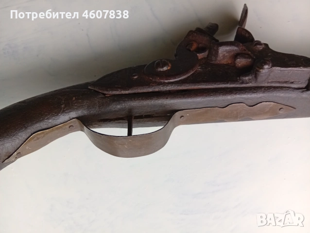 Кремъчен пистолет, пищов 49 см, снимка 6 - Декорация за дома - 53354631