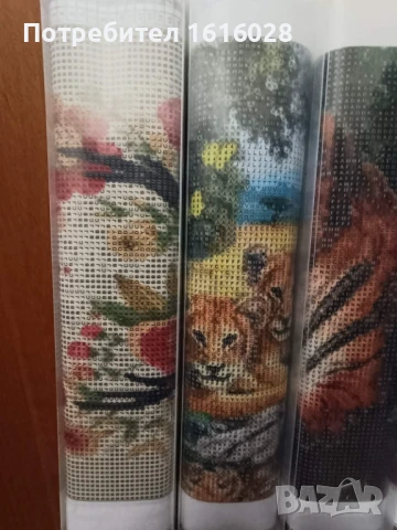 Диамантени 5D гоблени  ПРИТЧА ЗА ДВАТА ВЪЛКА и Елен., снимка 4 - Гоблени - 50634520