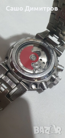 ORIS HRONOGRAF AUTOMATIC ORIGINAL SWISS MADE , снимка 9 - Мъжки - 54102280