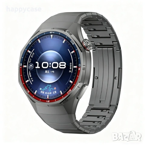 TITANIUM Титаниева каишка за Huawei Watch GT6 Pro 46mm., снимка 5 - Каишки за часовници - 53863462