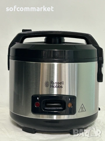 Уред за готвене на пара Russell Hobbs 27080-56 и оризоварка, снимка 2 - Съдове за готвене - 54253240