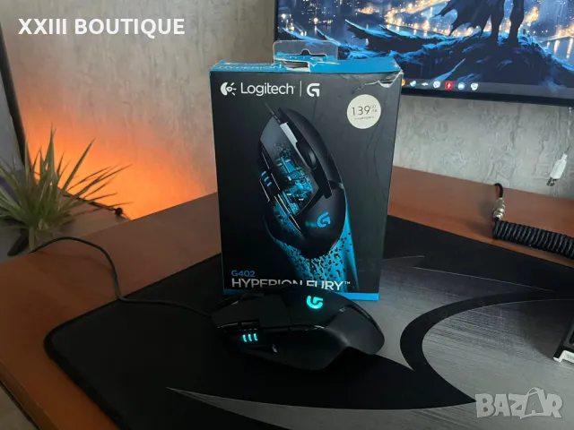 Геймърска мишка Logitech G402, снимка 6 - Клавиатури и мишки - 47396853