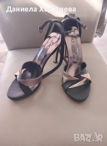 Сандали нА ВИСОК ТОК 39 НОМЕР, снимка 3 - Сандали - 51817550