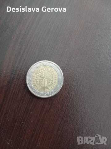 Монета от 2€