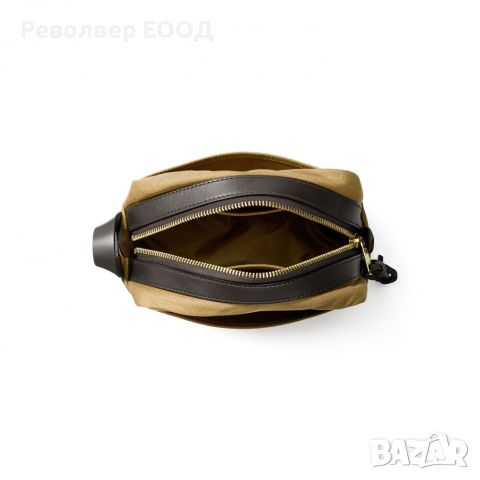 Малка чанта с кожа Filson - Travel Kit, в цвят Tan, снимка 4 - Екипировка - 45282242