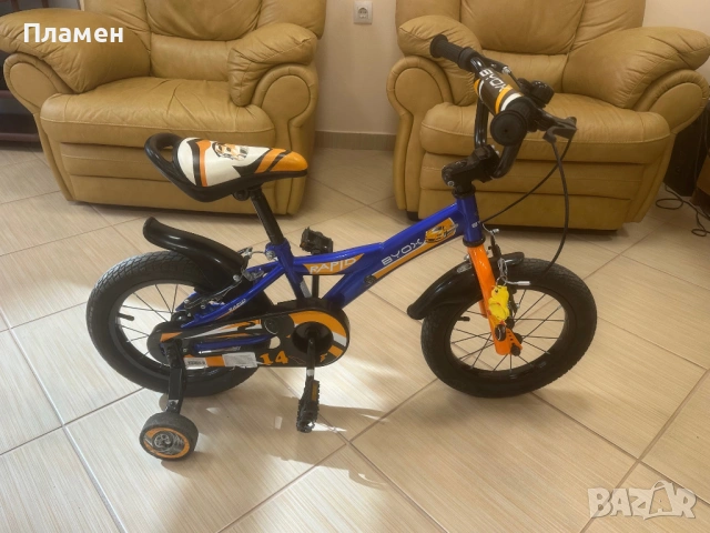 Детскo колело BYOX Rapid 14" с помощни колела