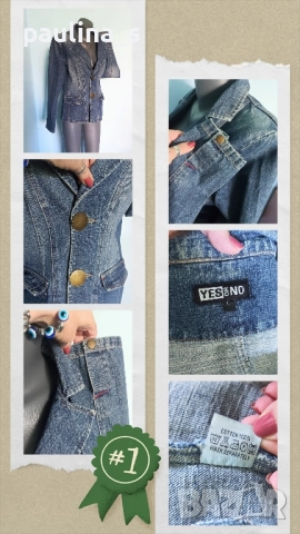 Пет броя / Дънково яке "Old Navy", "Angels", "Robell", "ASOS" и "Yes or no" , снимка 14 - Якета - 33188995