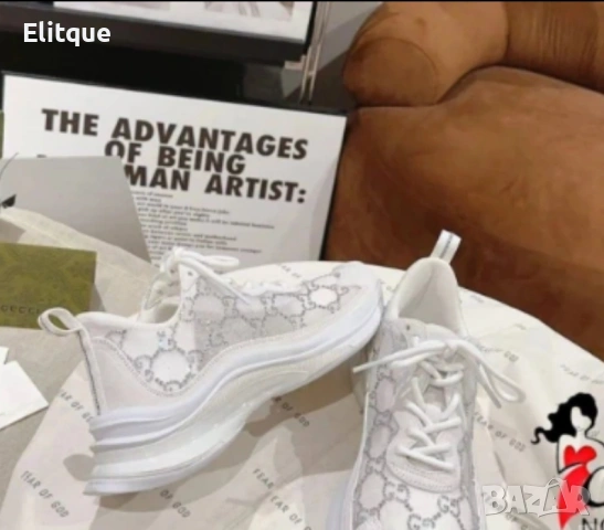 дамски маратонки Gucci , снимка 3 - Маратонки - 53576973