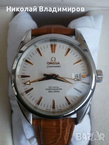 Часовник Омега оригинален Omega Co-axial Aqua Terra Cal.2500, снимка 1 - Мъжки - 46452242
