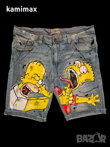 Дънкови бермуди